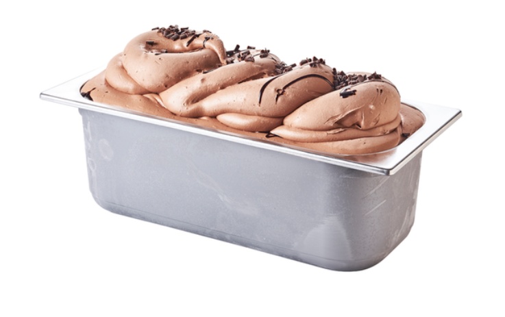Chocolade Crunch ijs van IJs van Oranje